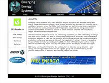 Tablet Screenshot of ees-energy.com
